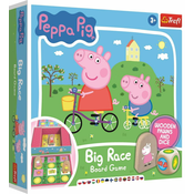 Društvena igra Big Race Peppa Pig - dječja