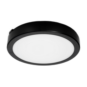 LED plafonsko svetlo za kupatilo sa senzorom NAIROS LED/24W/230V IP65 crno + daljinski upravljac