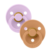 BIBS Cucle, 0-6m, 2 komada, Violet sky & Pumpkin