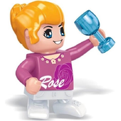 Djecja igracka BanBao - Mini figurica Djevojka sa šalicom, 10 cm
