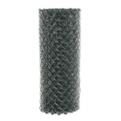 Pletena žica PVC (toplocinkovana zaštita), debljina žice 3.0mm - visina 1m, okca 55x55mm, rolna 20m, antracit