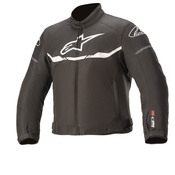 Dječja motoristička jakna Alpinestars T-SP S Waterproof bijelo-crna