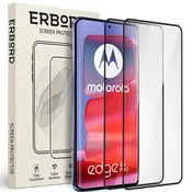 Overboard 2x kaljeno steklo za Motorola Edge 50 Pro, 3D polno, steklo za celoten zaslon