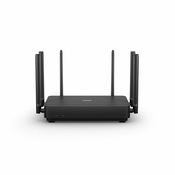 Xiaomi Router AX3200, Wi-Fi 6 (802.11ax), Dvofrekvencijski (2,4 GHz / 5 GHz), Ethernet LAN veza, Crno, Stolni usmjerivac