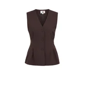 WE Fashion Telovnik temno rjava