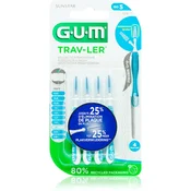 G.U.M Trav-Ler medzobne ĹˇÄŤetke 4 kos 1 6 mm Blue (Interdental Brush)