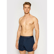 Tommy Hilfiger Boksarice Cotton Woven Boxer Icon 1U87905489 Mornarsko modra