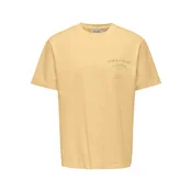 Only & Sons Majica Fred Life RLX  rumena / mešane barve