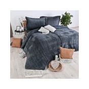 Rjuhe iz mikropliša Banu grey EMI, Standardni enojni posteljni komplet vključuje 1x 140x200 + 1x 70x90