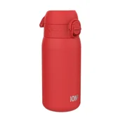 Childrens water bottle, stainless steel, 400 ml, Red - Ion8