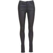 Vero Moda hlače s 5 žepi SEVEN Črna
