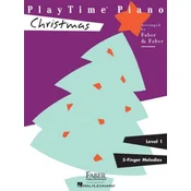 FABER:PLAYTIME PIANO CHRISTMAS LEVEL 1 5-FINGER MELODIES