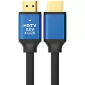 Kettz Kabal HDMI v2.0 KT-HK2.0-10M, Muški na muški, Gold 4K, 10m