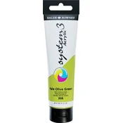 Daler Rowney System3 Akrilna barva Pale Olive Green 150 ml 1 kos