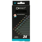 Boje drvene 24boje black Connect blister