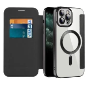 Etui SmartMag Book z Magsafe tehnologijo in RFID denarnico za iPhone 11 Pro Max - black