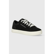 Tenisice Calvin Klein Jeans CLASSIC CUPSOLE LOW LTH IN DC za muškarce, boja: crna, YM0YM00976