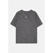 NIKE Funkcionalna majica Multi pegasto siva / črna / bela