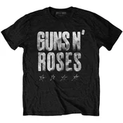 Guns N Roses Majica Paradise City Stars Unisex Black M