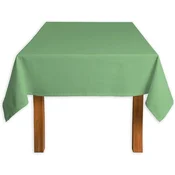 Bombažni namizni prt 160x229 cm pravokotni zelen – 100% naravni bombaž, natančno prirezani robovi, predhodno oprano in skrčeno, pranje v pralnem stroju v topli vodi za vsakodnevno rabo