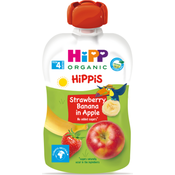 HiPP Voćni dodatak BIO 100% voće jabuka, banana, jagoda 100g