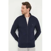 Tommy Hilfiger  PIMA ORG CTN CASHMERE ZIP THRU  Modra