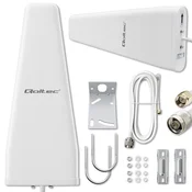 Qoltec 4G LTE dvojna antena | 14dBi | vsesmerna | zunanja
