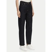 Tommy Hilfiger Jeans hlače WW0WW50966 Mornarsko modra Taper Fit