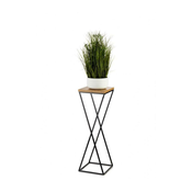 Stalak za cvece 70x24 cm crni/smedi