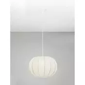 DELINA 50 VISILICA BIJELA TKANINA E27 1X12W IP20 NL9586670