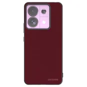 Silikonski črni ovitek za Xiaomi Redmi Note 13 Pro 5G - Burgundy red