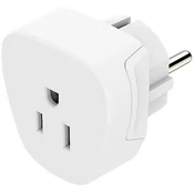 Hama HAMA Basic potovalni adapter ameriška vtičnica - evropska vtičnica