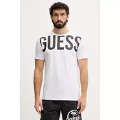Guess Majica F6GI01 J1314 Bela Slim Fit
