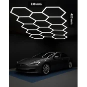 master LED Modularni sistem razsvetljave HEXAGON 14S LED 456W 6500K 59.280lm 238x420cm