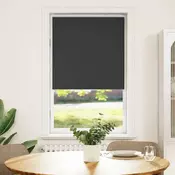 Rolo zavjesa Blackout Black 85x175 cm Širina tkanine 80,7 cm