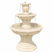 Casa Padrino Baroque Fountain Sand Colored A� 65 x H. 100 cm - Garden Decor