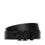 Pas Calvin Klein Ck Faceted Buckle 32Mm LV04D7173G Črna