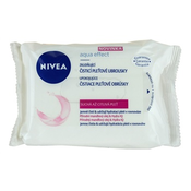 Nivea Aqua Effect umirujuce maramice za cišcenje lica za osjetljivu i suhu kožu lica (Soothing Facial Cleansing Wipes) 25 kom