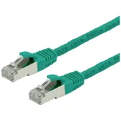 VALUE Value 21.99.1263 RJ45 omrežni kabel\, Patch kabel CAT 6 S/FTP 5.00 m zelena 1 kos, (20420609)