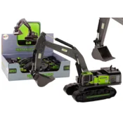 LEAN TOYS Gosenična bager z metalno žlico 1:55