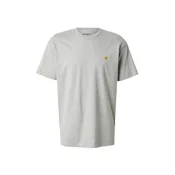 Carhartt WIP Majica Chase pegasto siva