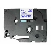 BROTHER Brother Tze-133 združljiv laminirani trak - 12 mm x 8 metrov moder/prozoren, (21405918)