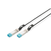 Digitus DN-81222-02 fibre optic cable 2 m SFP+ Black