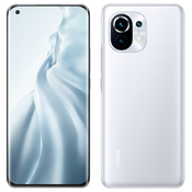 XIAOMI obnovljen pametni telefon Mi 11 8GB/256GB, Cloud White