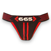 665 Rally Jockstrap Red M