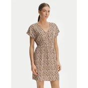 ONLY Poletna obleka Nova 15342707 Temno bež Regular Fit