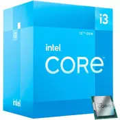 Intel CPU Desktop Core i3-12100 (3.3GHz, 12MB, LGA1700) box