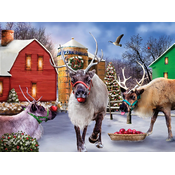 Sunsout - Puzzle Farma severnih jelenov - 1 000 kosov