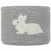 Siv bombažni organizator Kindsgut Bunny, o 16 cm