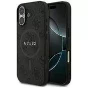 Ovitek Guess 4G Ring Classic Logo MagSafe za iPhone 17 - black
